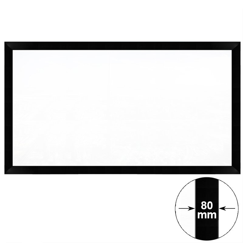 High Quality Fixed Frame Screen HK-80C Series Installation Guide- Guangzhou Xiong-Yun Audio-Visual Equipment Co., Ltd.