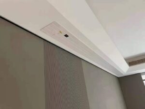 Hcl1 Series Motorized Inceiling Projector Screen With Remote Control