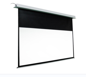 Hcl1 Series Motorized Inceiling Projector Screen With Remote Control-3