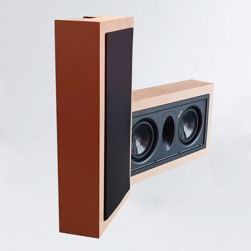 Double 6.5 Inch Speaker System For Professional Home Theater