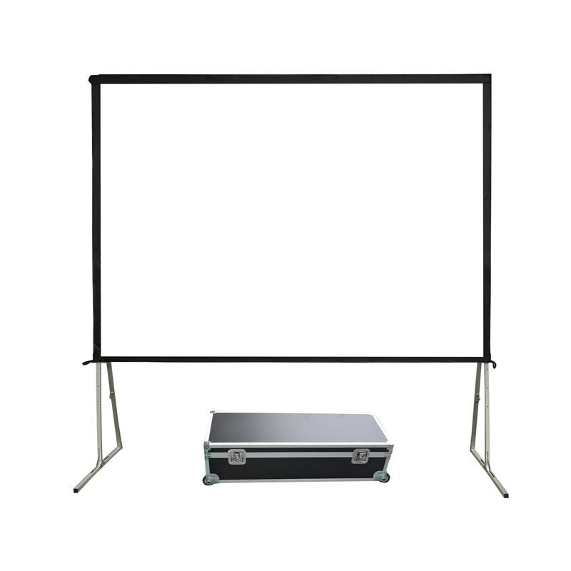 100-400 Inch Portable Fast Folding Projection Screen for Outdoor FF1 Series