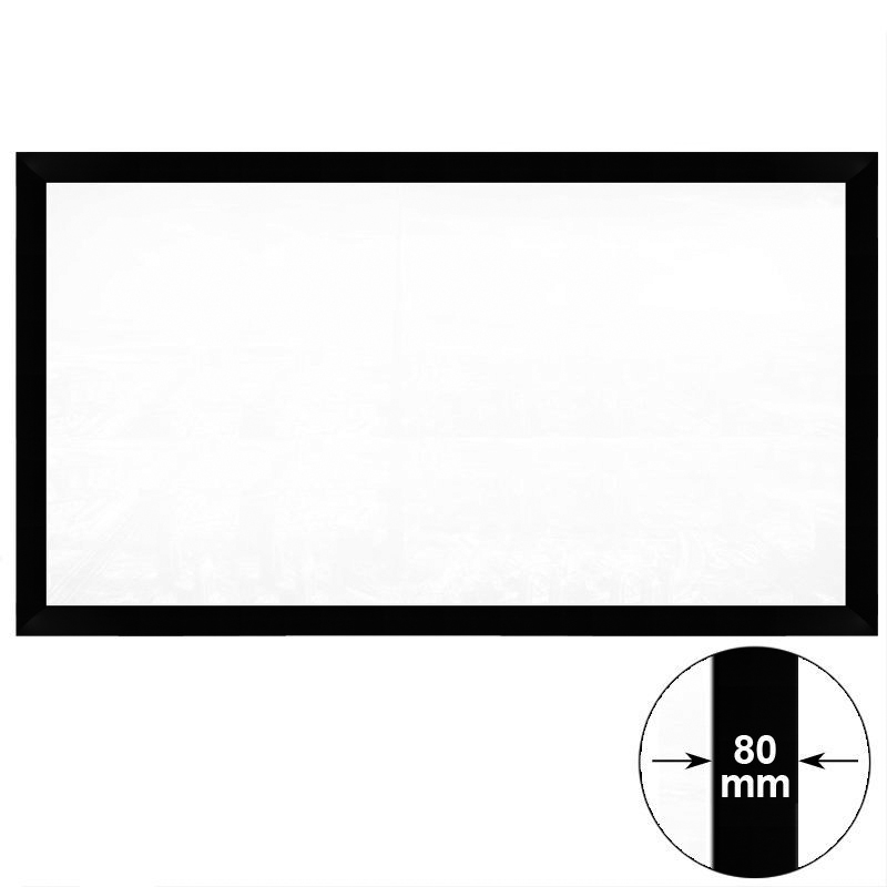 Fixed Frame Projection Screen for 4K Home Cinema HK80C Series
