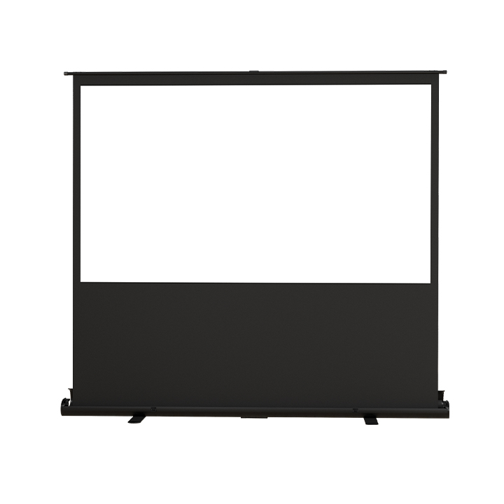 Manual floor rising projection screen DL45