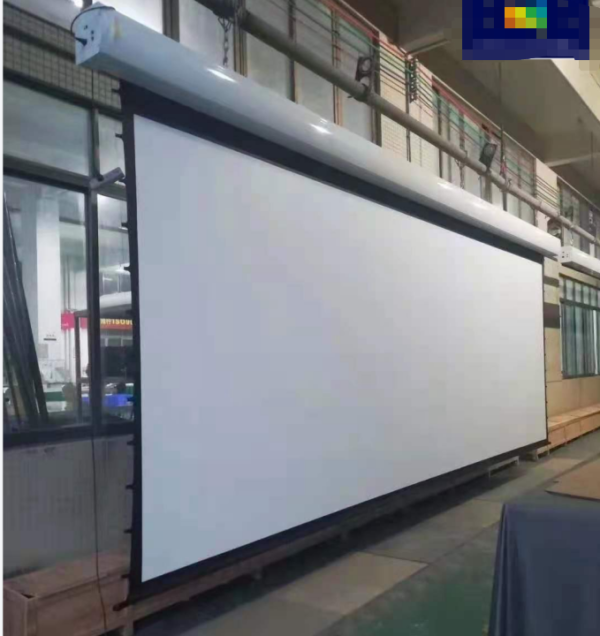 180‘’-350‘’ large size project motorized projector screen HD/4K put ...