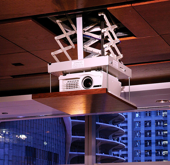motorized projector lift