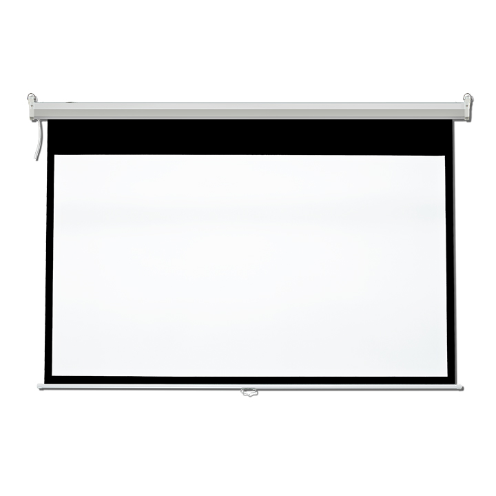 Commercial use cheap price motorized projector screen 16:10/4:3/1:1 format remote control projection screen