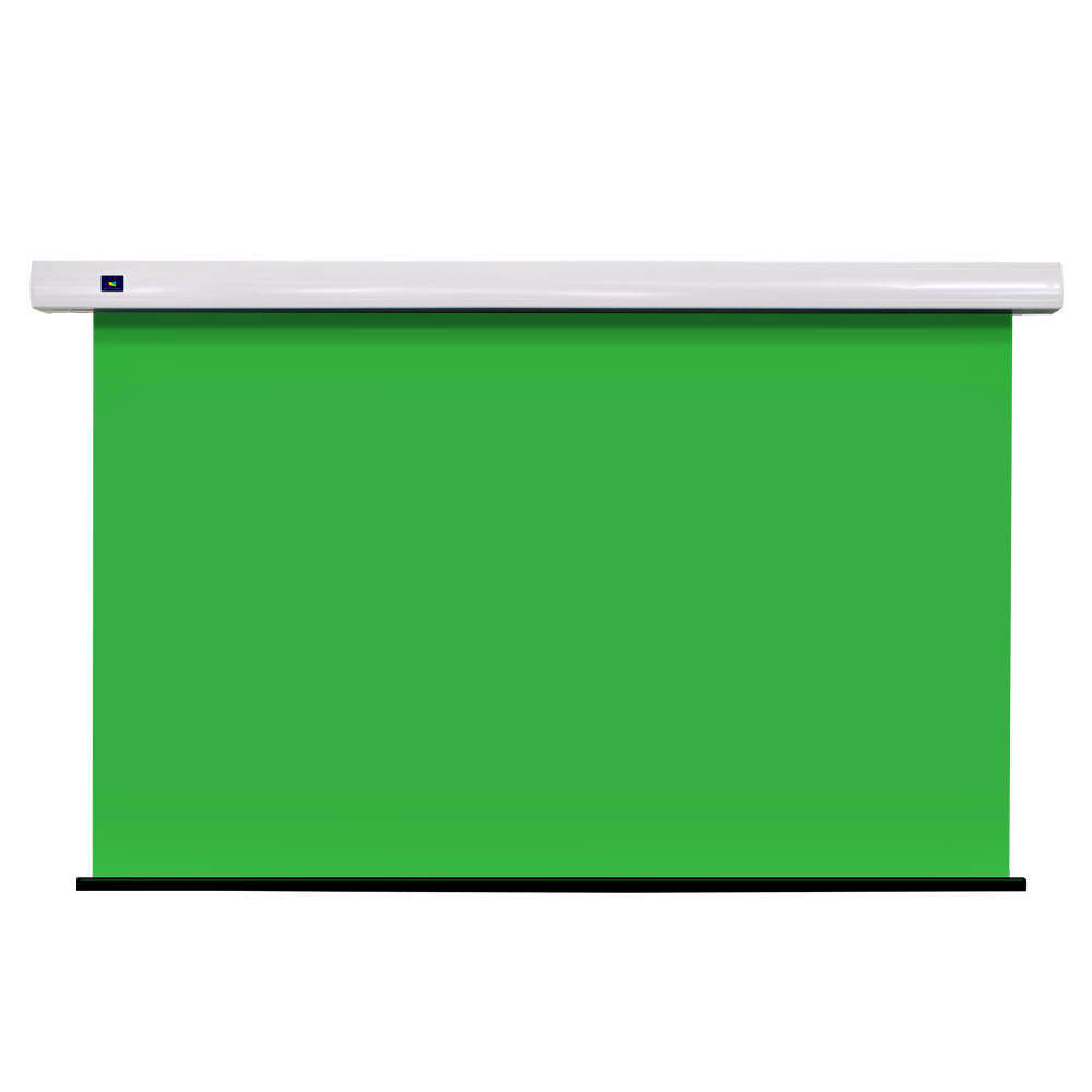 Customized background motorized green screen for livestream