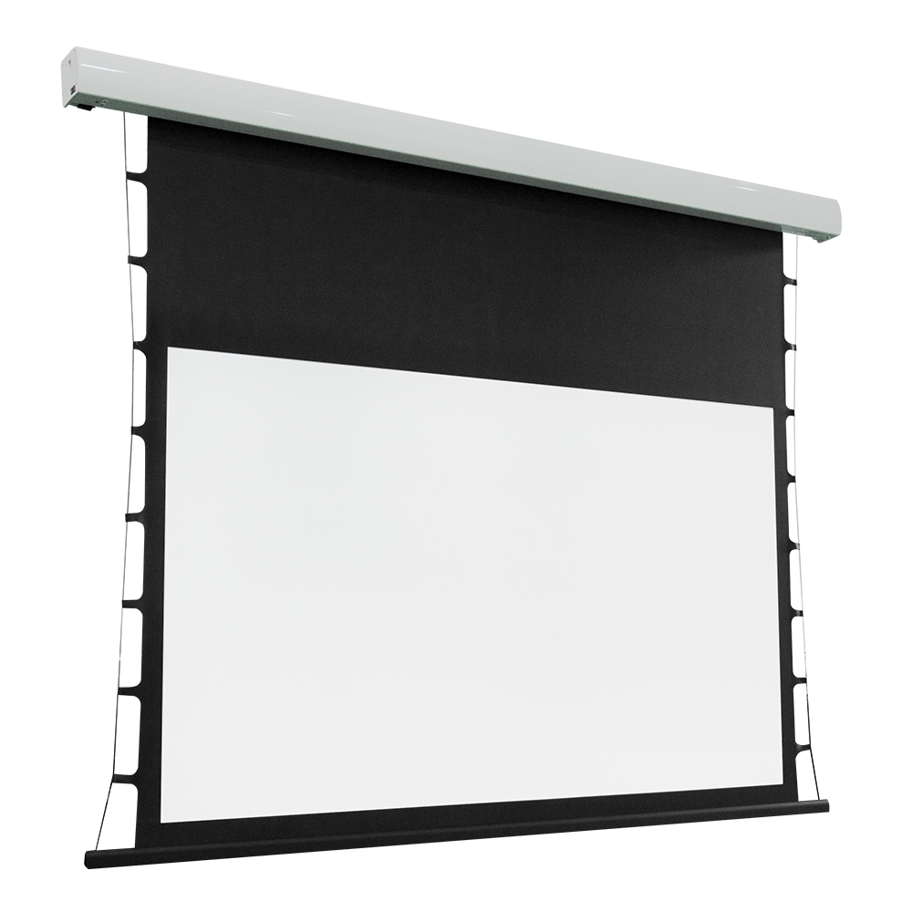 high quality 4K flexible white motorized tab-tensioned projector screen EC2-WF1 Pro